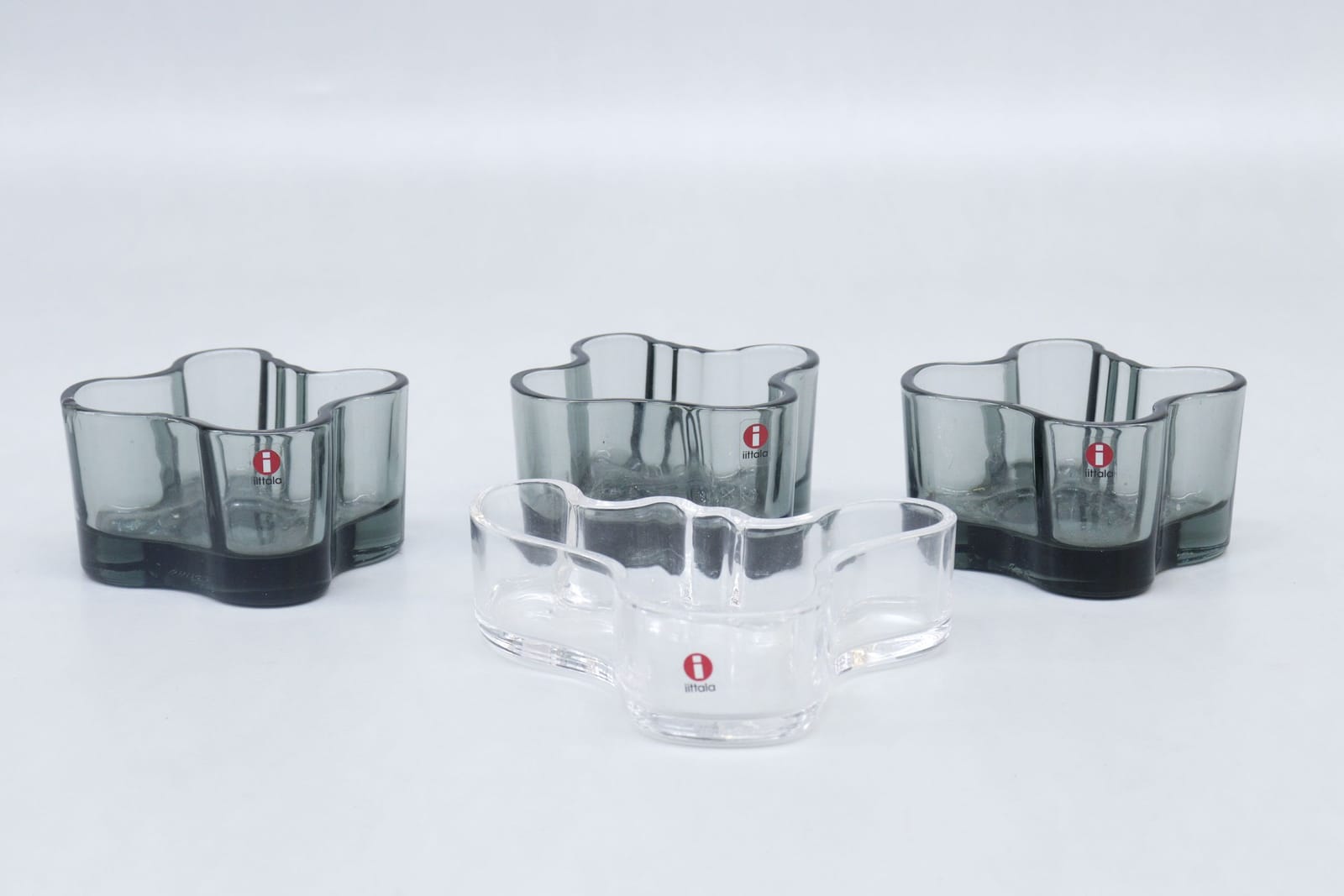 Skålar/ljuslyktor, 3st, Iittala