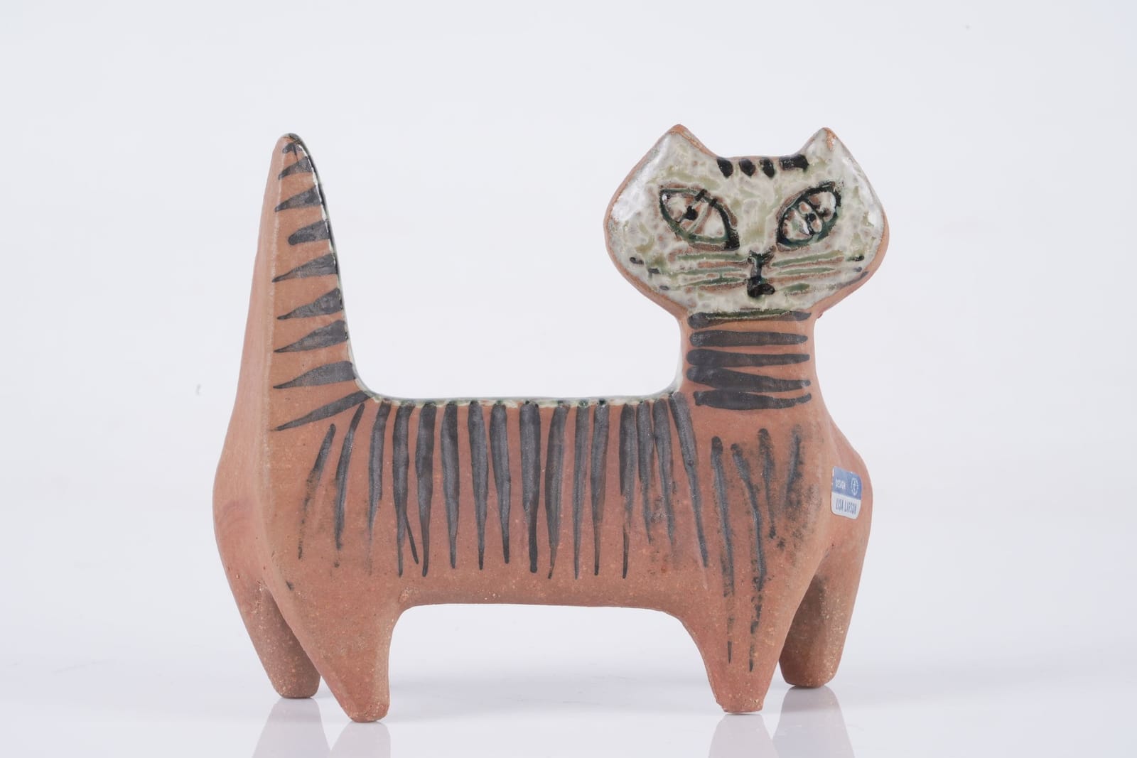 LISA LARSON (1931-2024), figurin, "Katt", ur serien Lilla Zoo, Gustavsberg