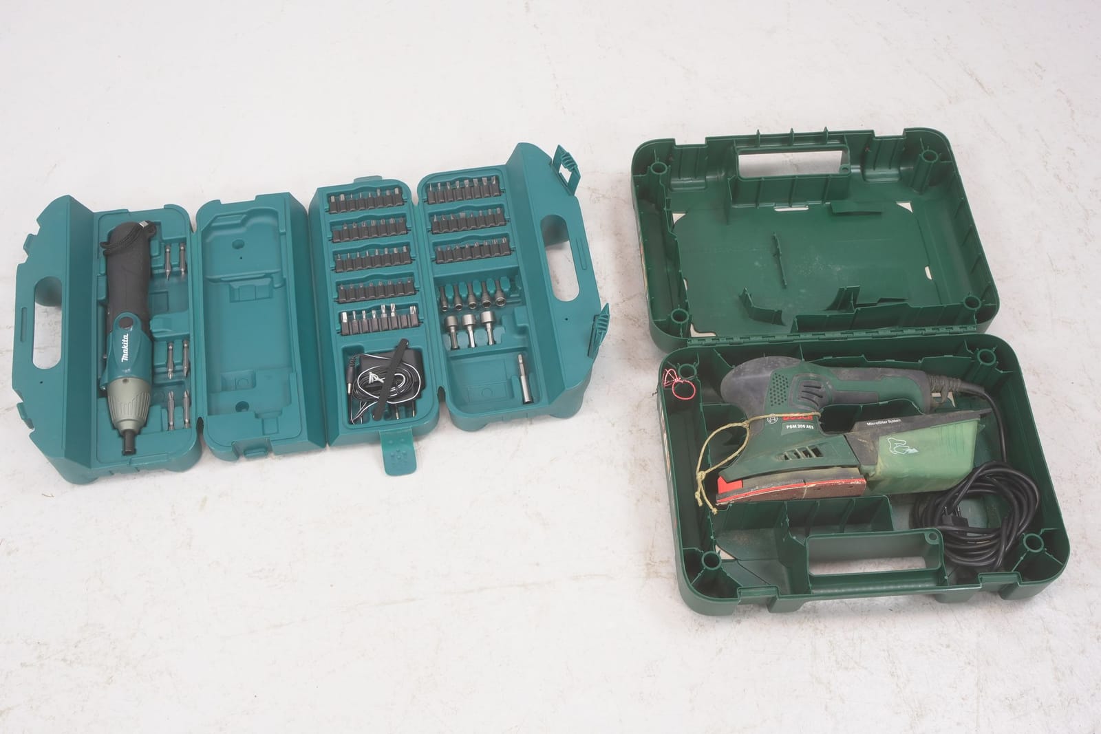 SKRUVDRAGARE, SLIPMASKIN, Makita, Bosch