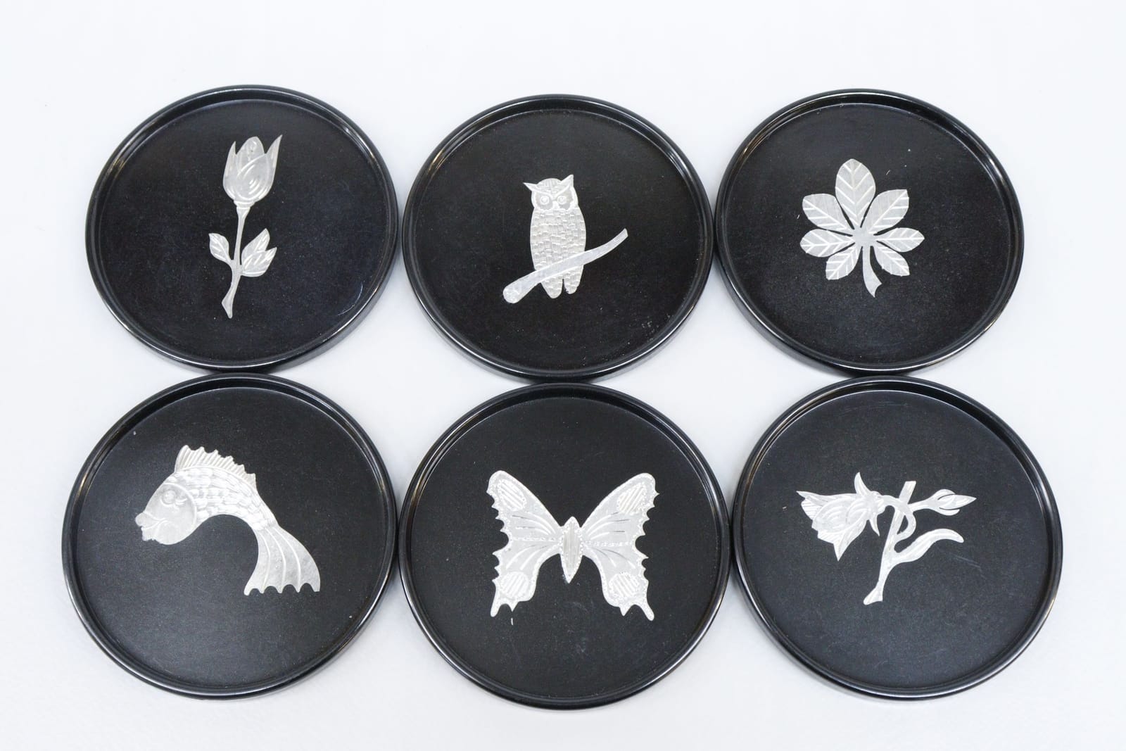 Coasters, 5st, Wittsjö, bakelit