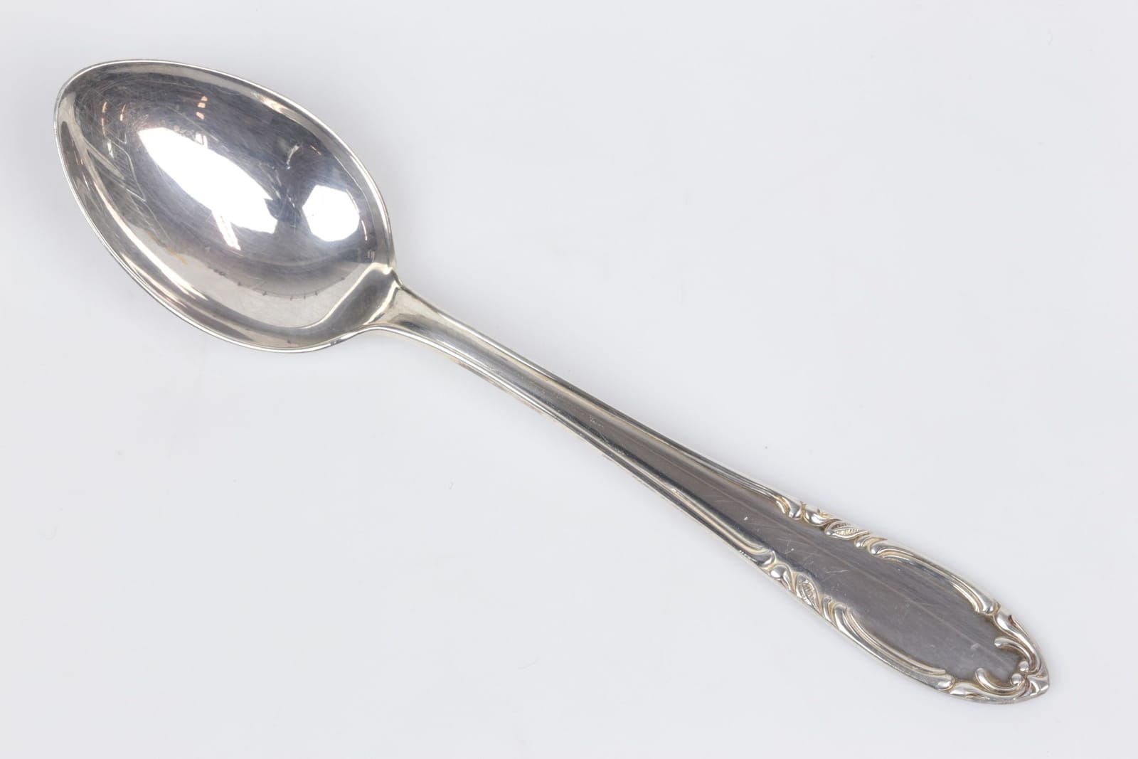 KAFFESKEDAR, tolv st, silver, "Slottsbarock", C G Hallberg resp. GAB, 1950-1963, ca 178,81 g