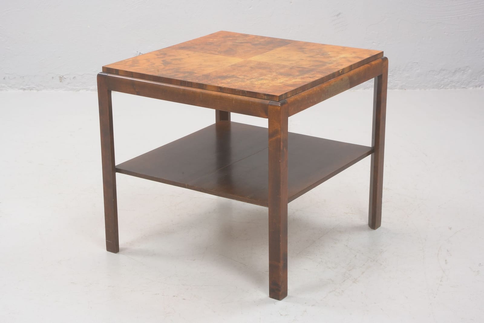 SOFFBORD, bonad björk, 1900-tal