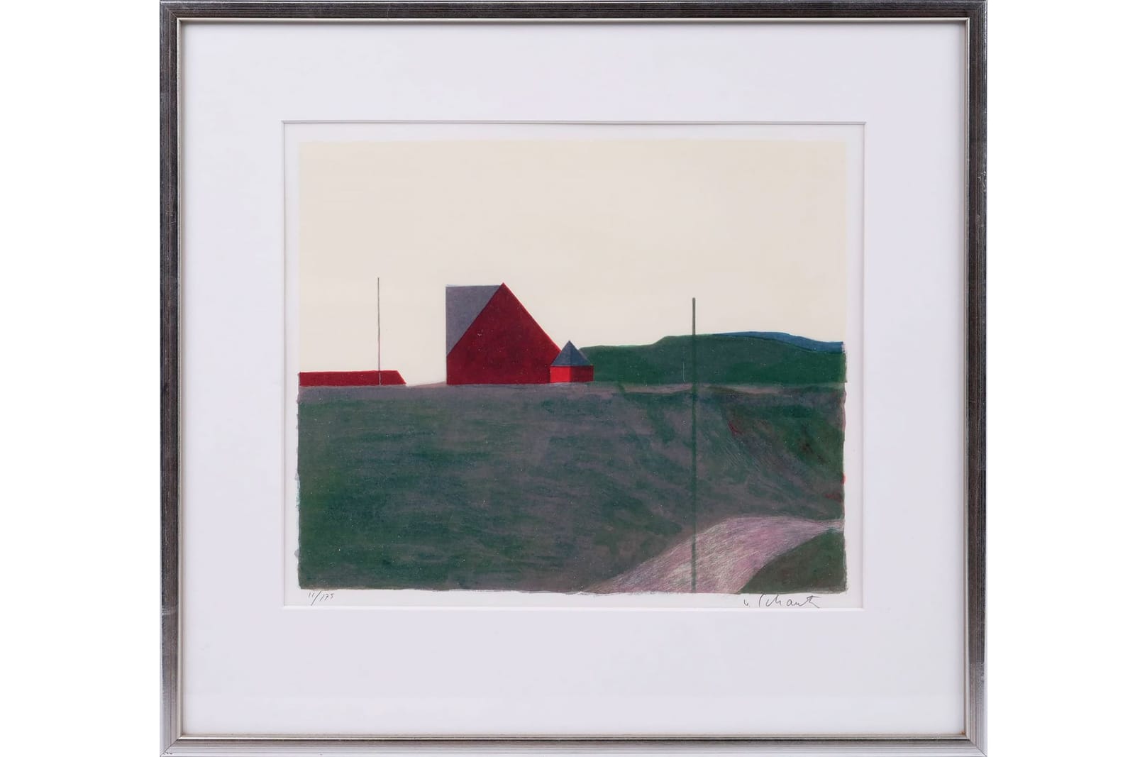 PHILIP VON SCHANTZ (1928-1998), färglitografi