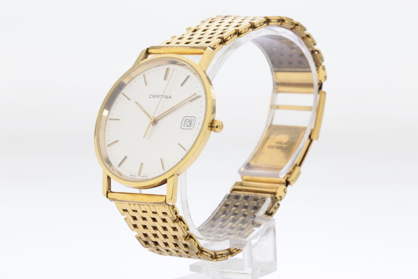 ARMBANDSUR, Certina, uret guld, 18 k