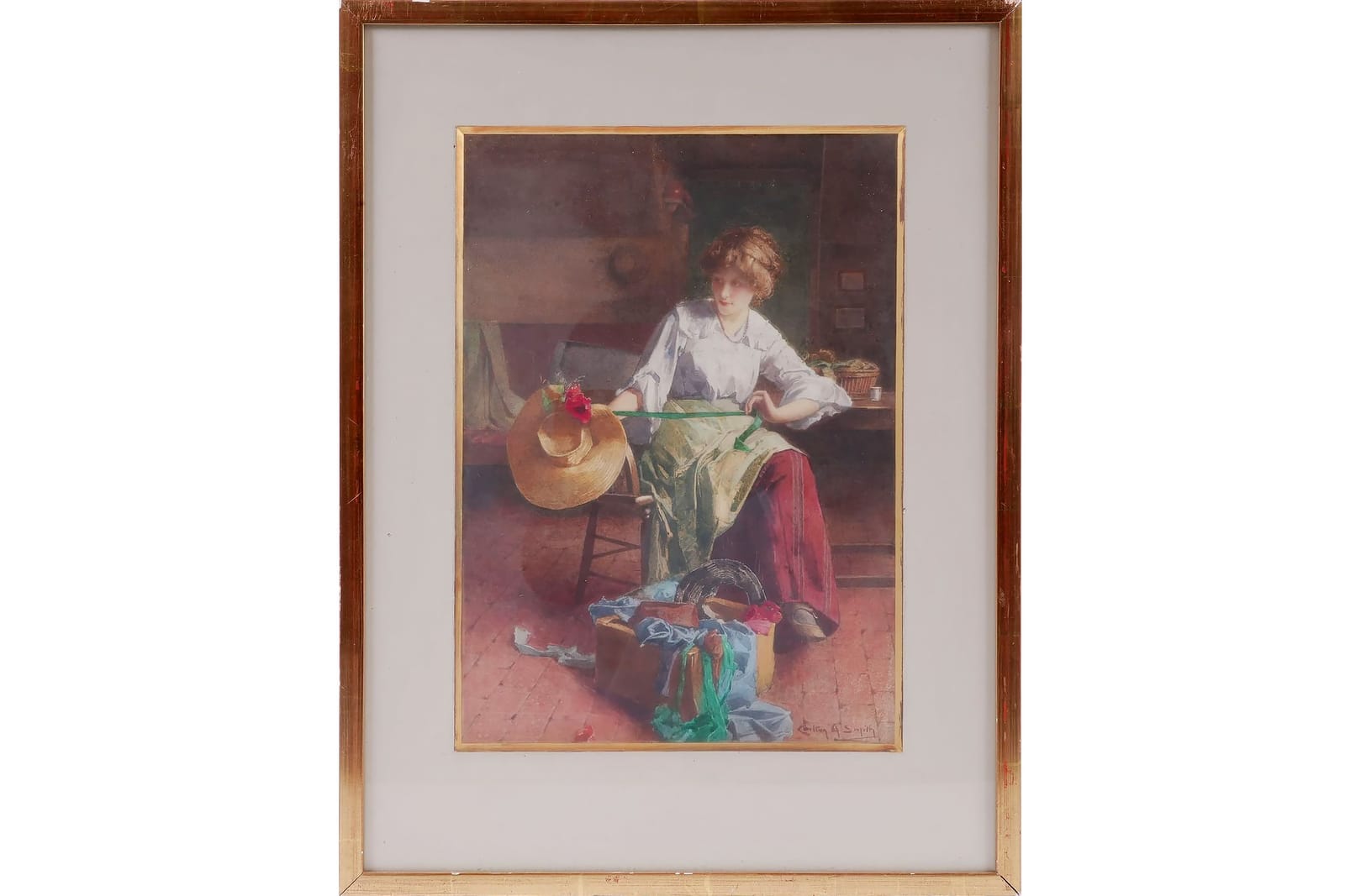 CARLTON ALFRED SMITH (Storbritannien, 1853-1946), akvarell