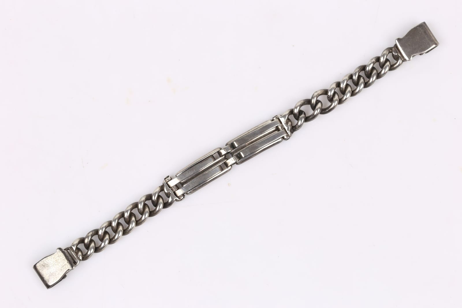 KLOCKARMBAND, silver, Genevensis