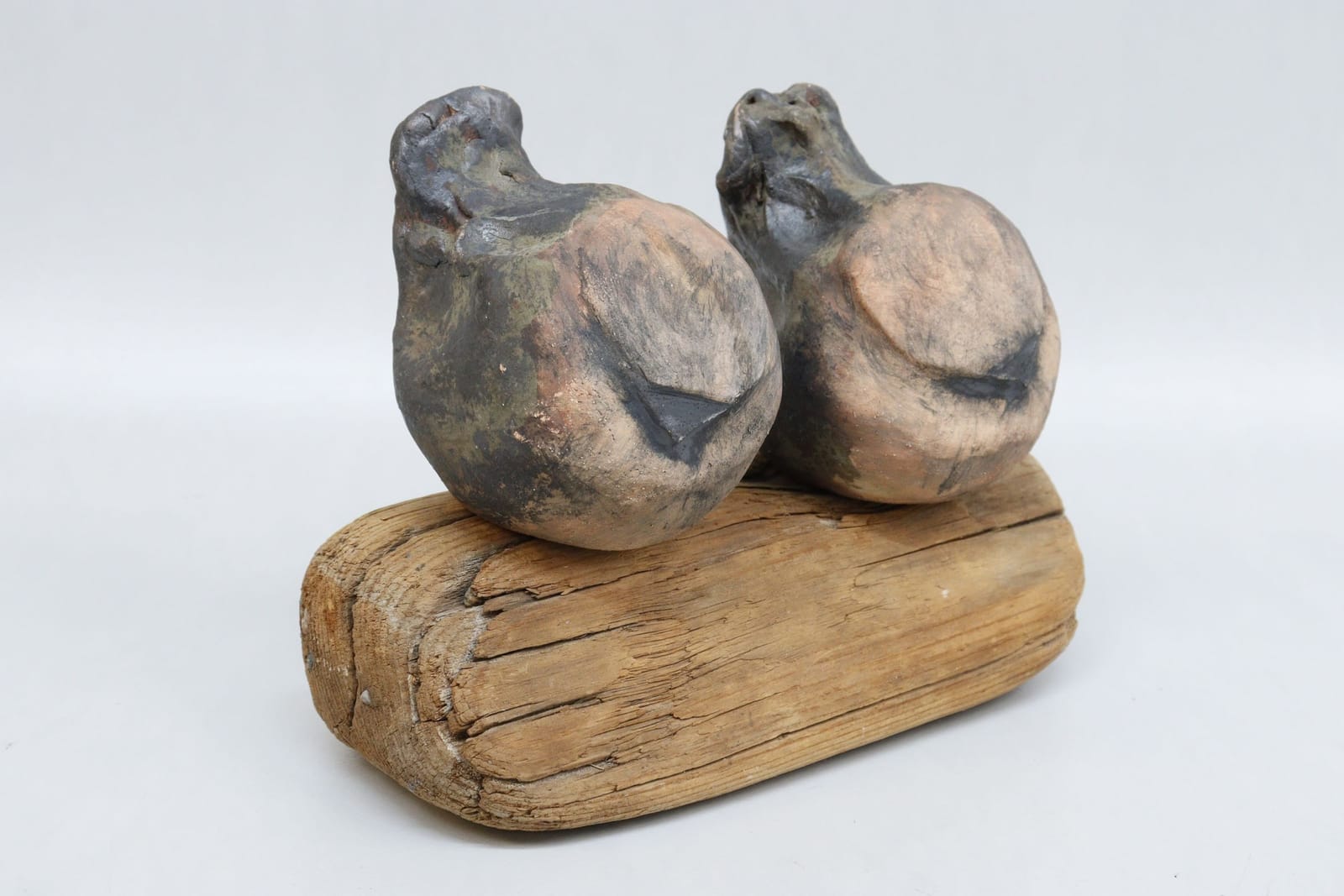 Skulptur, fåglar i keramik, Barbro Clason