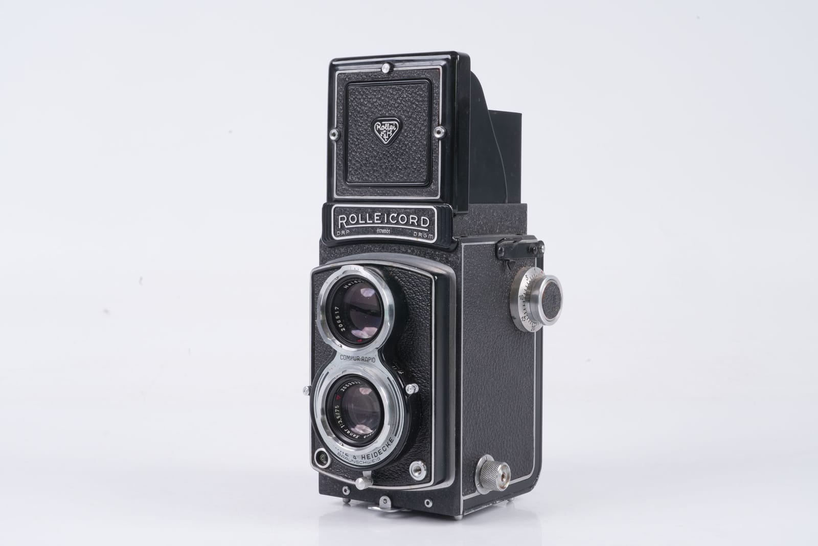 KAMERA, Rolleicord III, Franke & Heidecke Braunschweig, Tyskland, 1950-1953