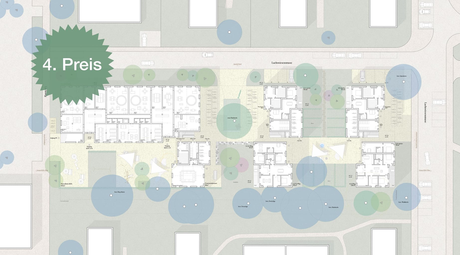 3066 Grundriss EG Umgebung 45 25 mit Stern