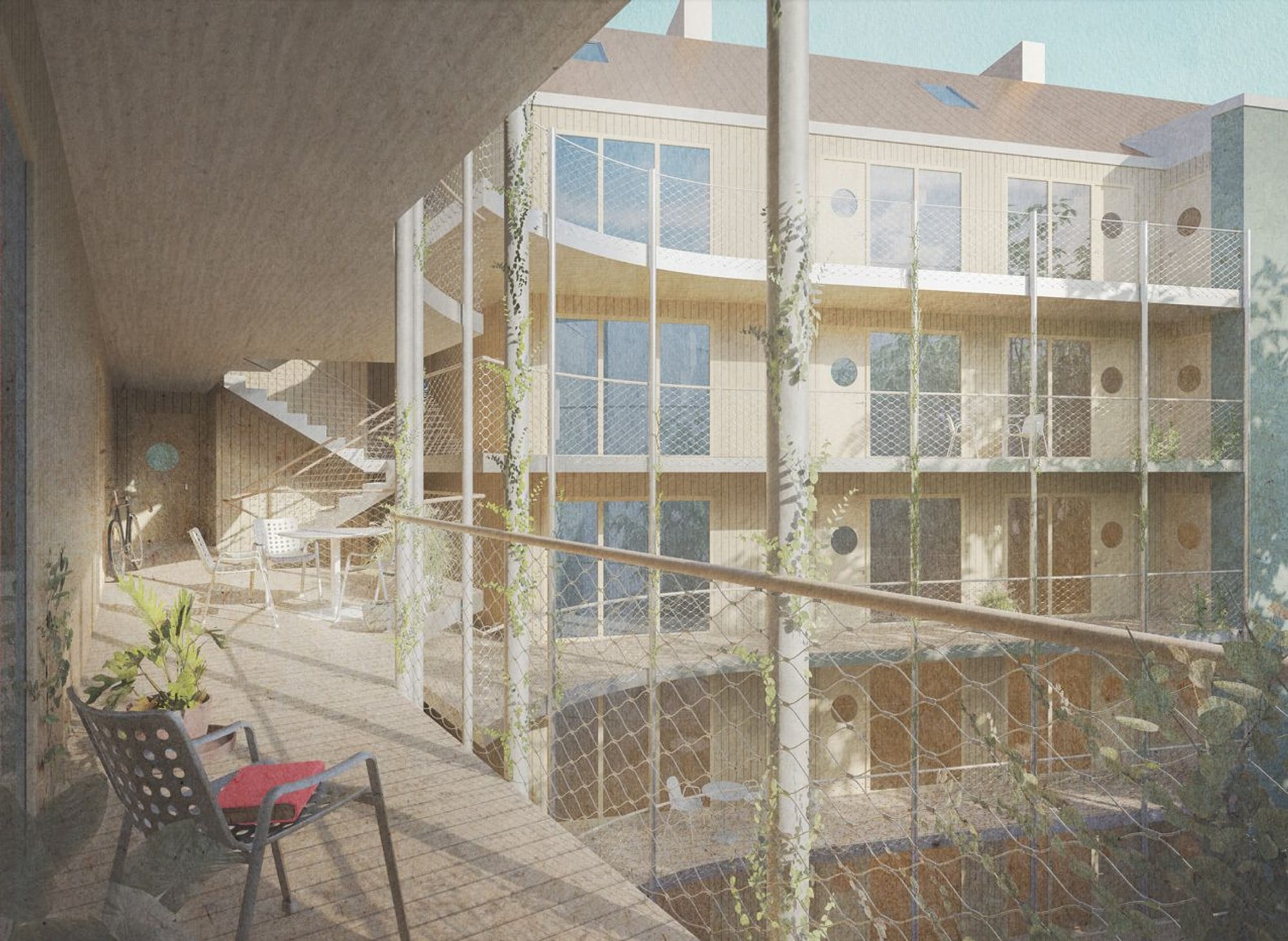 3064 Goldbrunnenstrasse Visu Innenhof 45 32