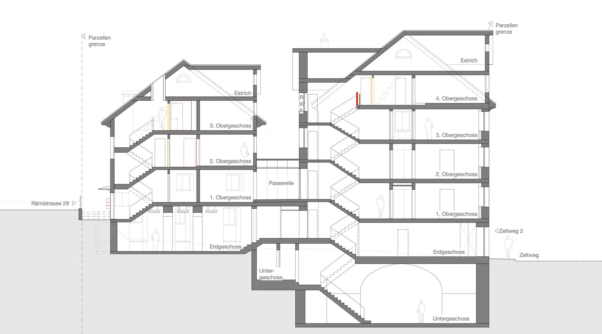 4024 Raemistrasse Schnitt
