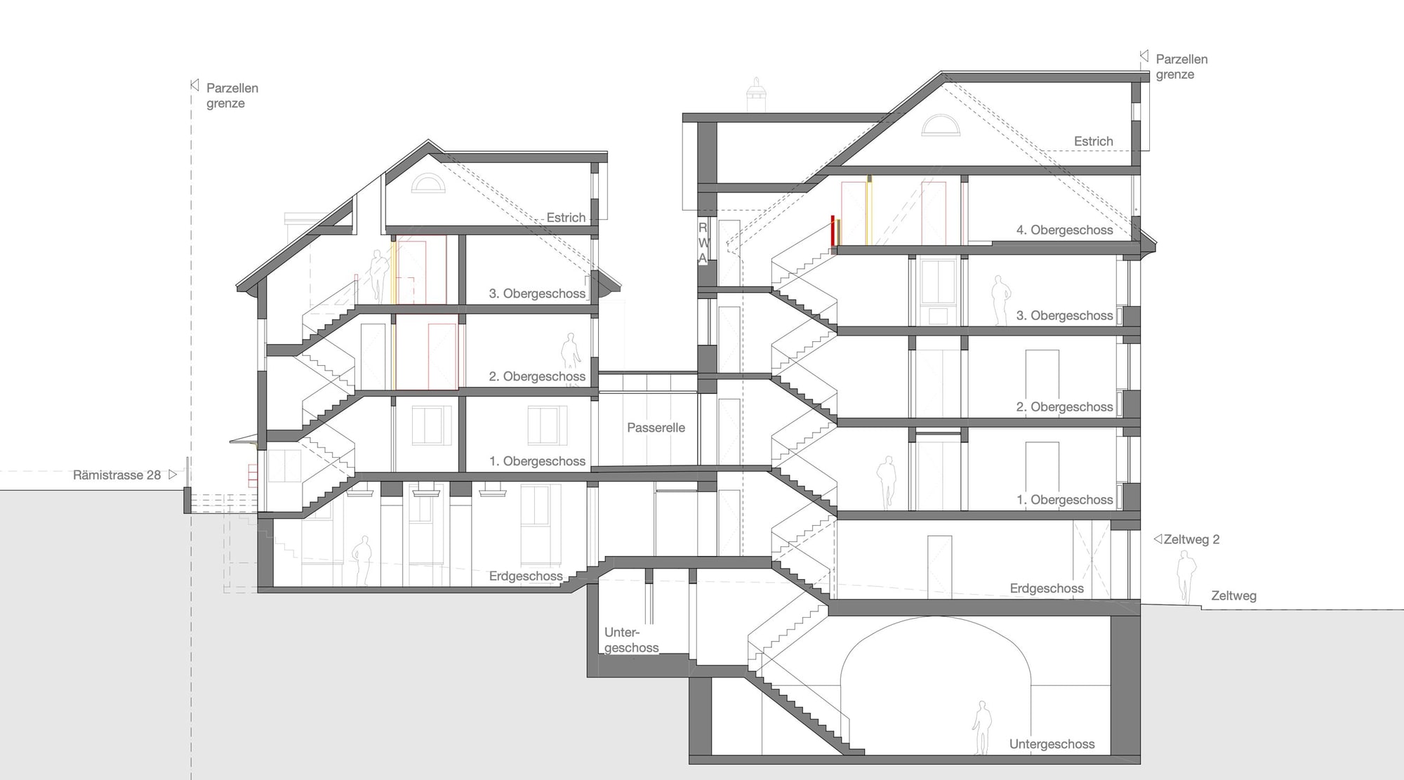 4024 Raemistrasse Schnitt