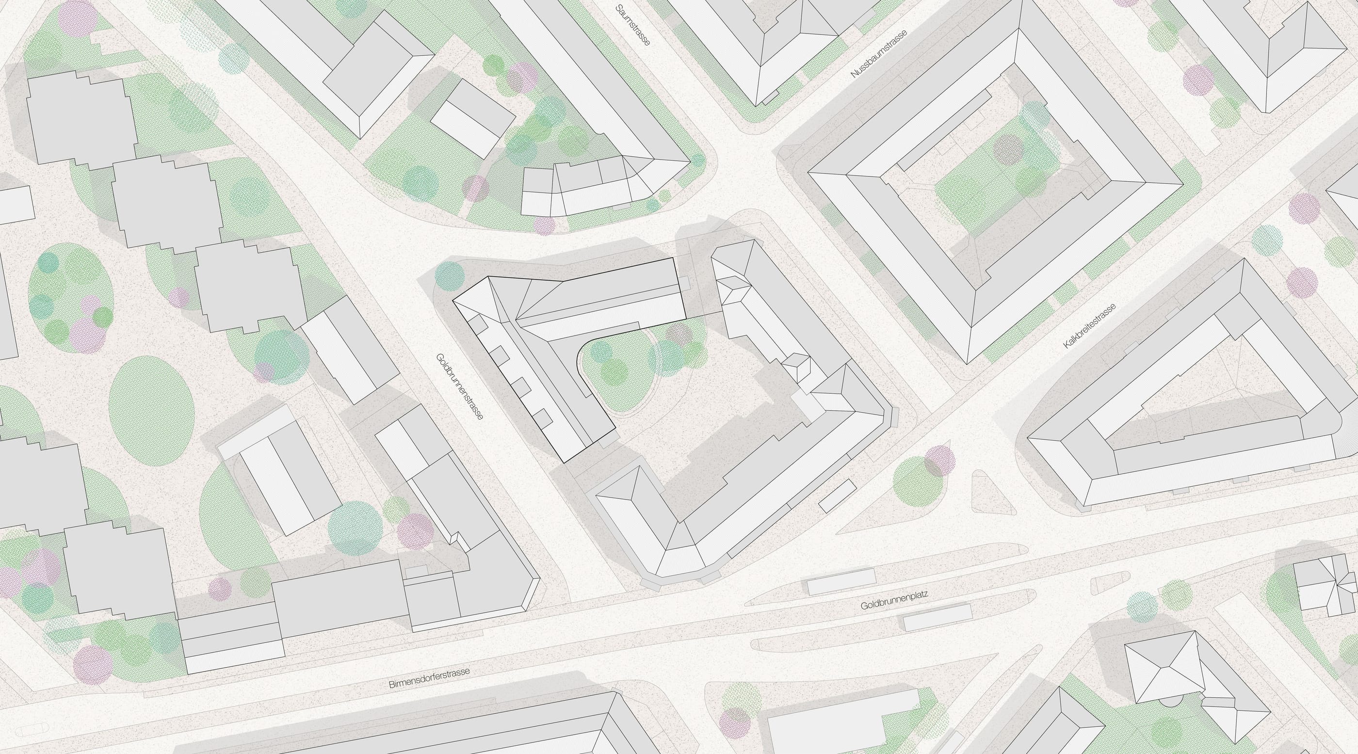 3064 Goldbrunnenstrasse Situation