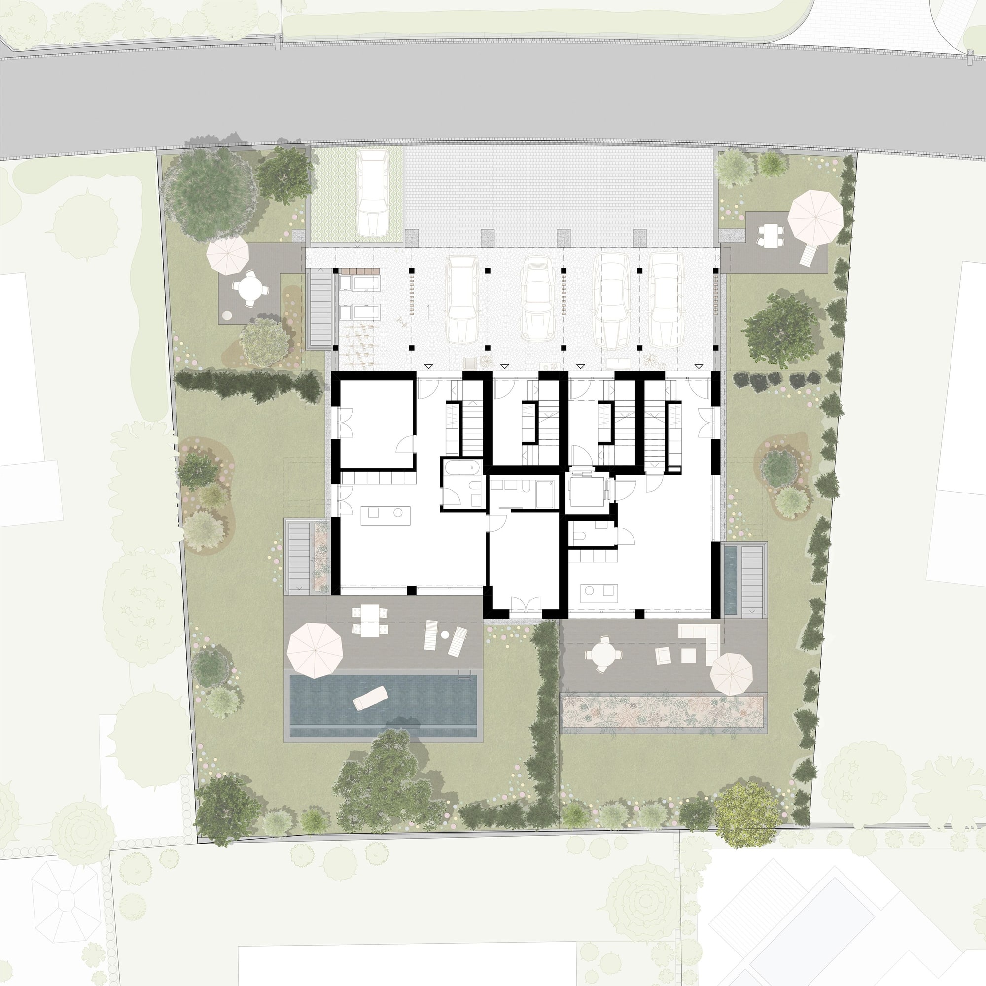 4044 C33 02 Erdgeschoss mit Umgebung