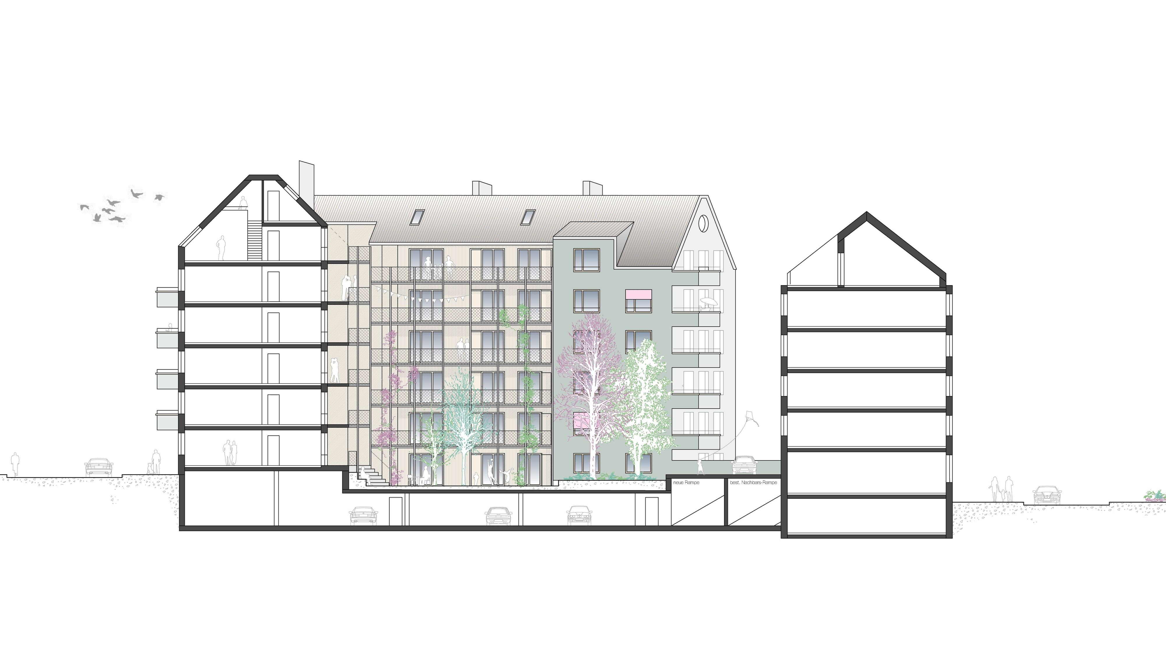 3064 Goldbrunnenstrasse Schnitt 45 25