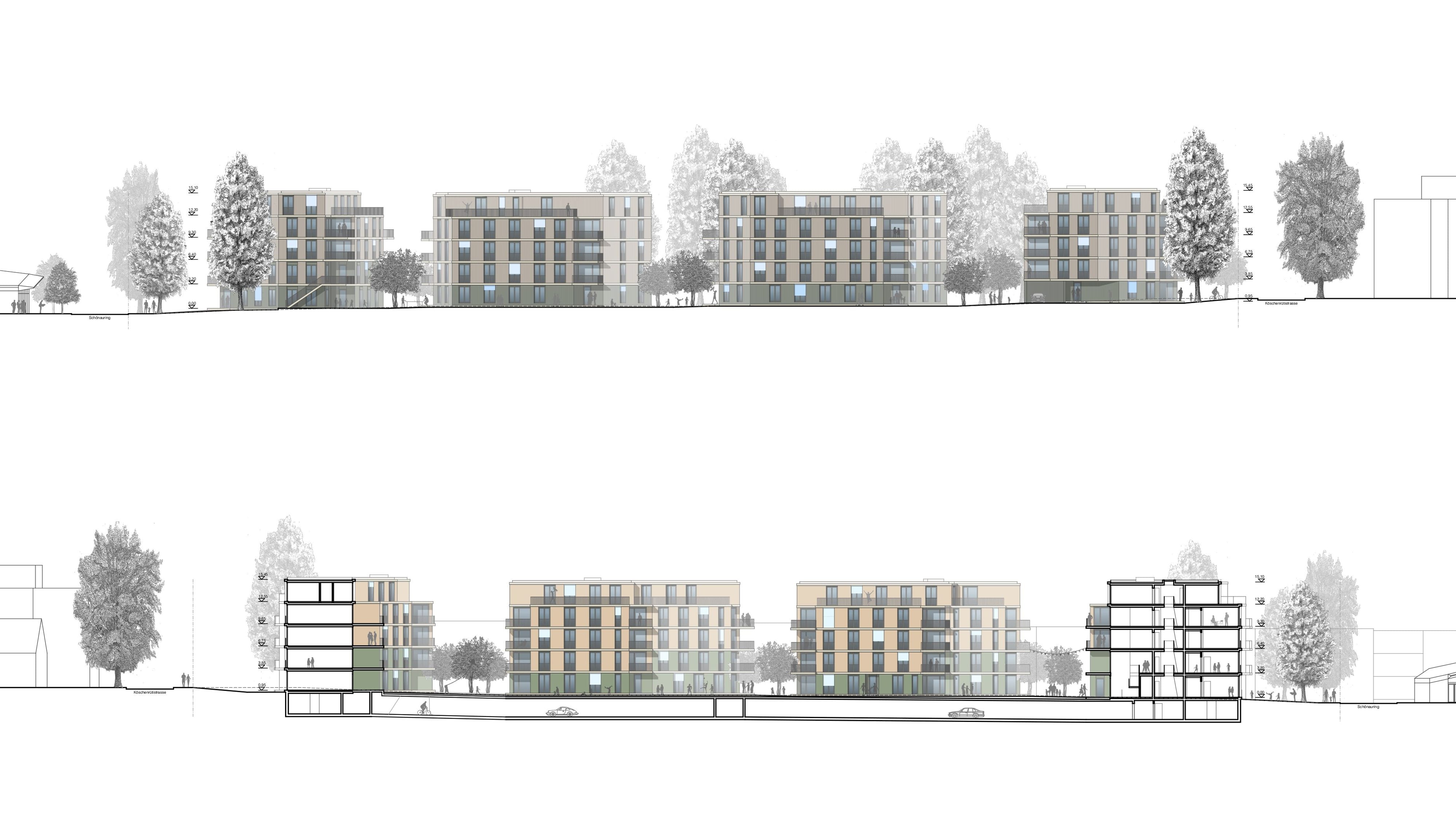 4034 C2 4 2 Schnitt Fassade bearbeitet