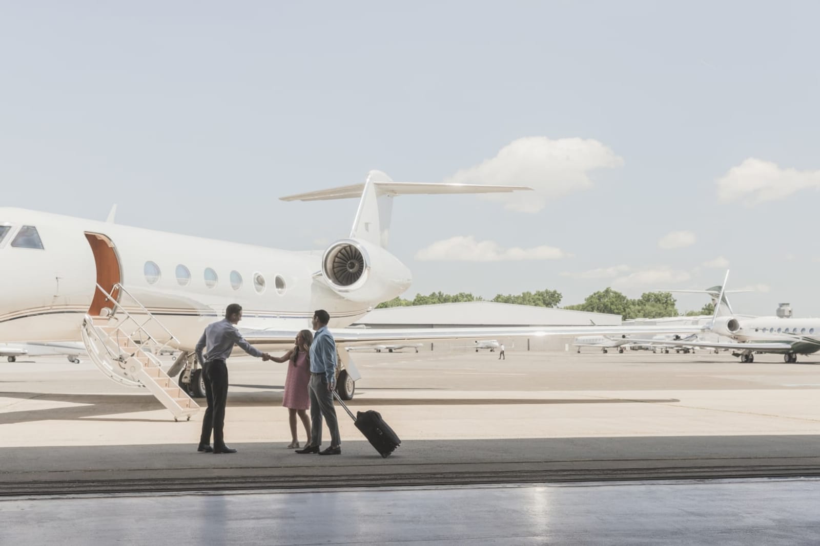 View of Luxury Transport Options For Your Yacht Charter