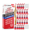Fly Strips Indoor Sticky Hanging 24pk with Pins 1