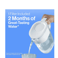 Brita Metro Water Filter Pitcher with SmartLight Change Indicator 6 Cup 2