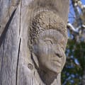 Handcrafted Jamaican Wood Carving 3