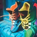 Rasta Color Canvas Sneakers 1