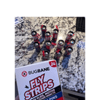 Fly Strips Indoor Sticky Hanging 24pk with Pins 4