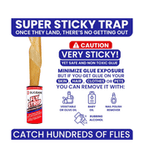 Fly Strips Indoor Sticky Hanging 24pk with Pins 3