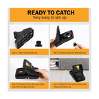 Instant Kill Traps for Mouse Rat Chipmunk, Quick Set Up and Reusable 3