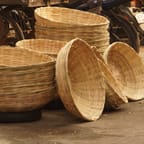 Handcrafted Bamboo Basket 3