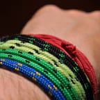 Handcrafted Jamaican Beaded Bracelet 1