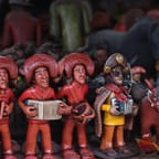 Handcrafted Jamaican Wooden Figurines 1