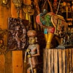 Handcrafted Wooden Anansi Figurine 4