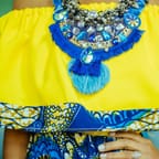 Jamaican Print Maxi Dress 4