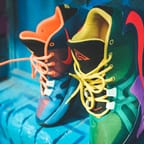 Rasta Color Canvas Sneakers 1