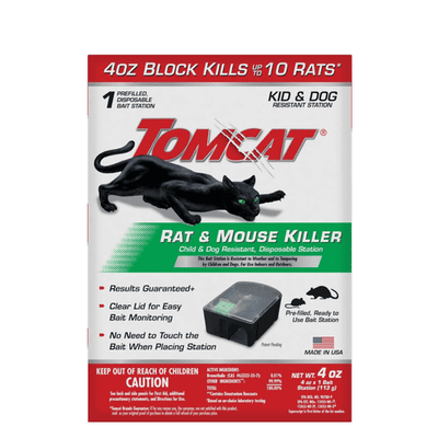 Tomcat Disposable Rat & Mouse Bait Stattion (Child & Dog Resistant)