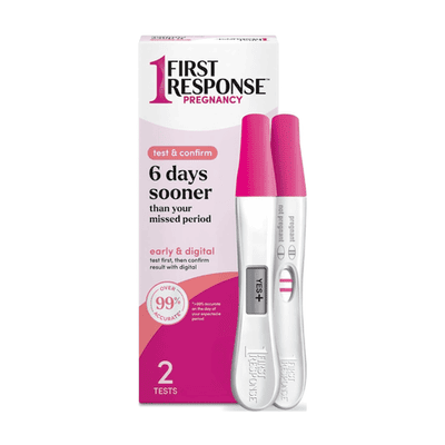 First Response Test & Confirm Pregnancy Test 1 Line Test and 1 Digital Test Pack