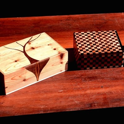Handcrafted Bamboo Jewelry Box