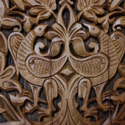 Handcrafted Jamaican Wood Carving