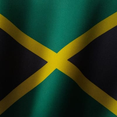 Jamaican Flag Flip Flops