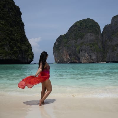 Tropical Beach Sarong