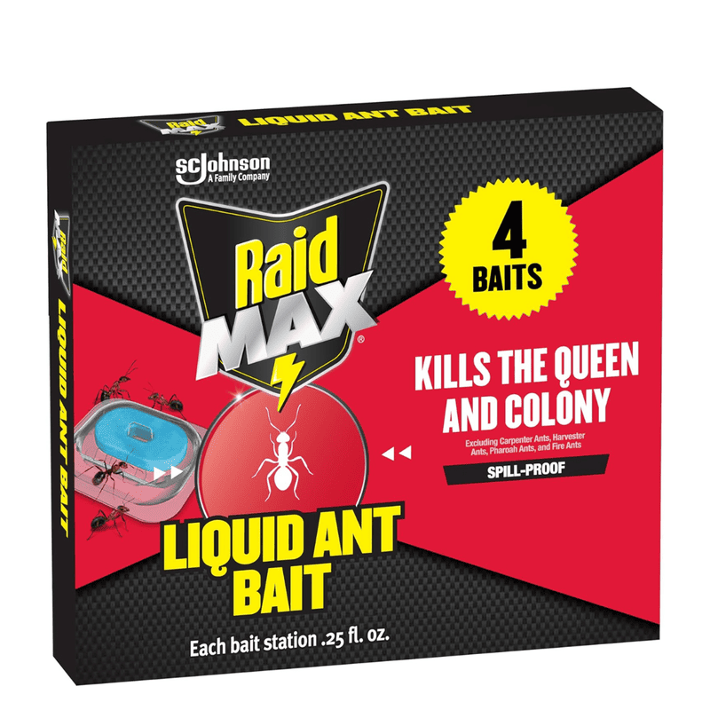 Raid Max Liquid Ant Bait (4 bait sations)