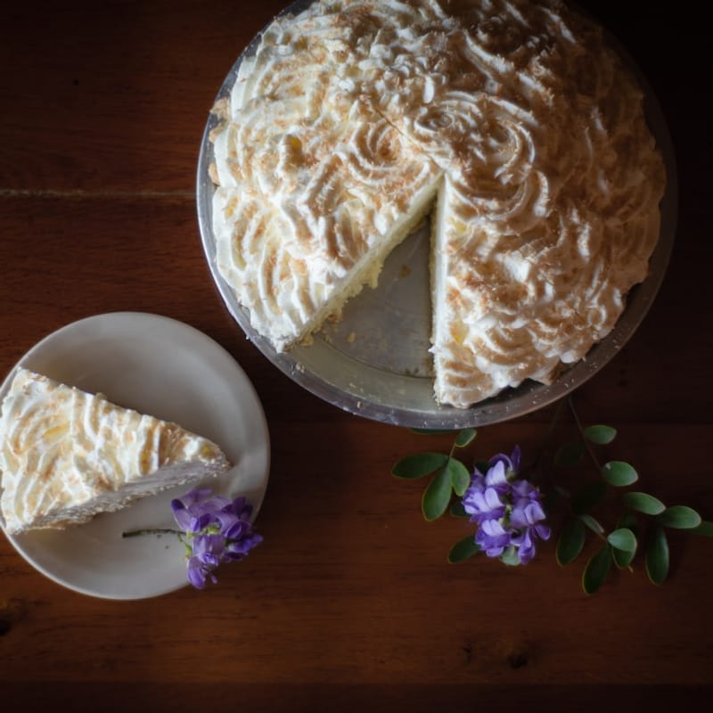 Coconut Cream Cake