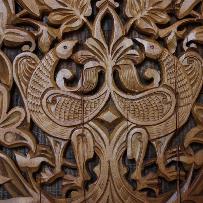 Handcrafted Jamaican Wood Carving