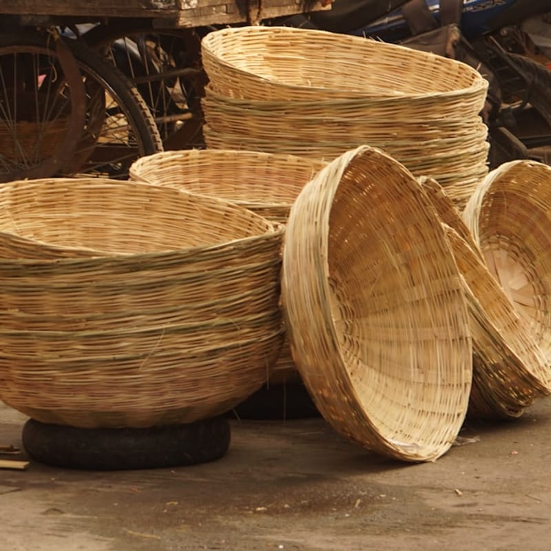 Handcrafted Pineapple Wood Bowl