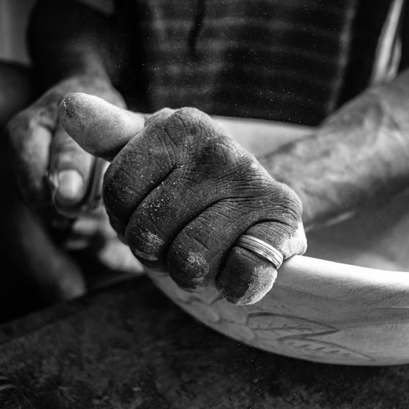 Handcrafted Wood Carving