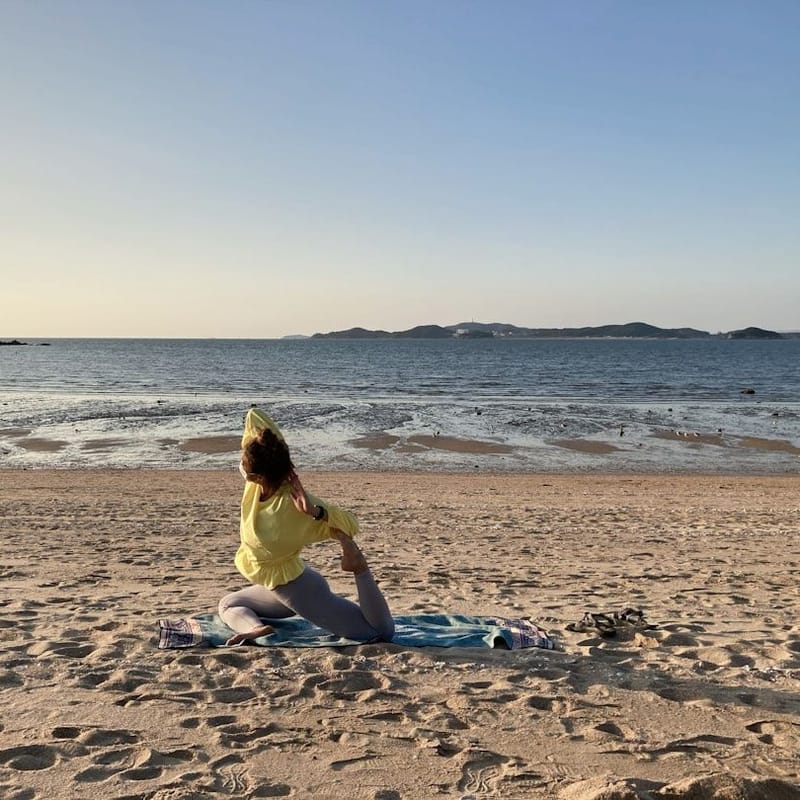 Jamaican Outdoor Yoga Class