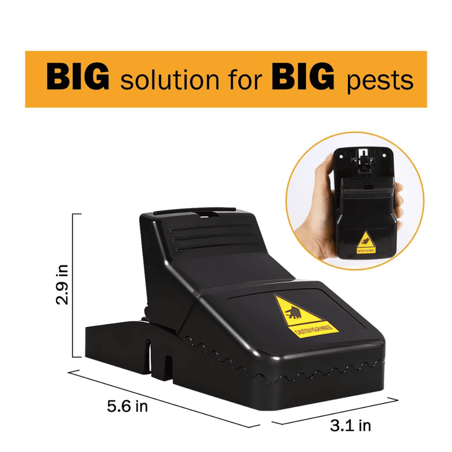 Instant Kill Traps for Mouse Rat Chipmunk, Quick Set Up and Reusable