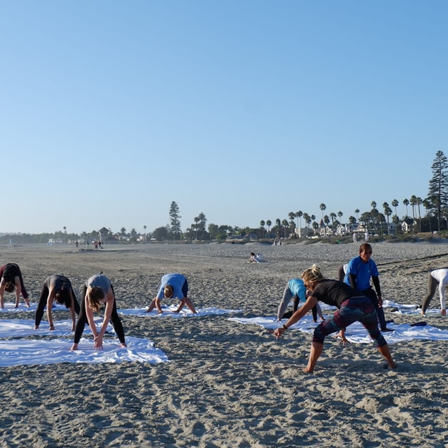 Beachfront Yoga Sessions