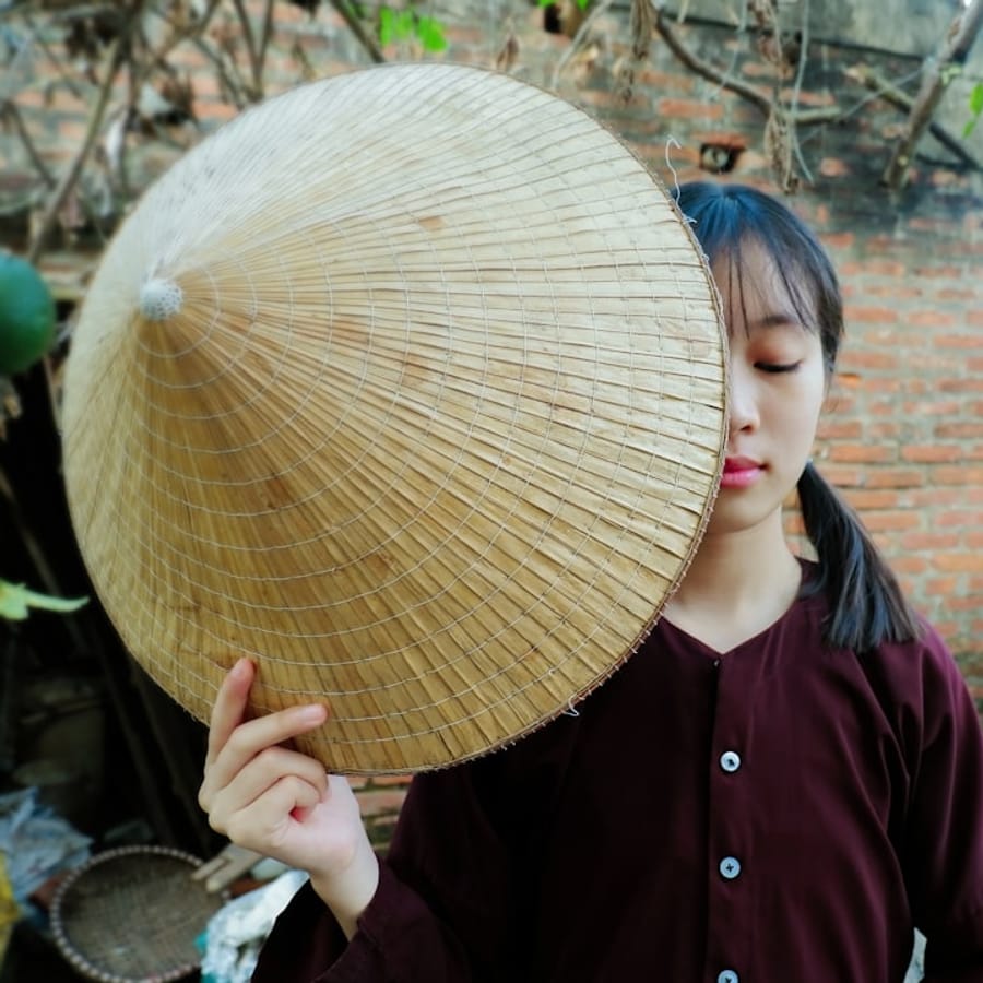 Handmade Bamboo Beach Hat