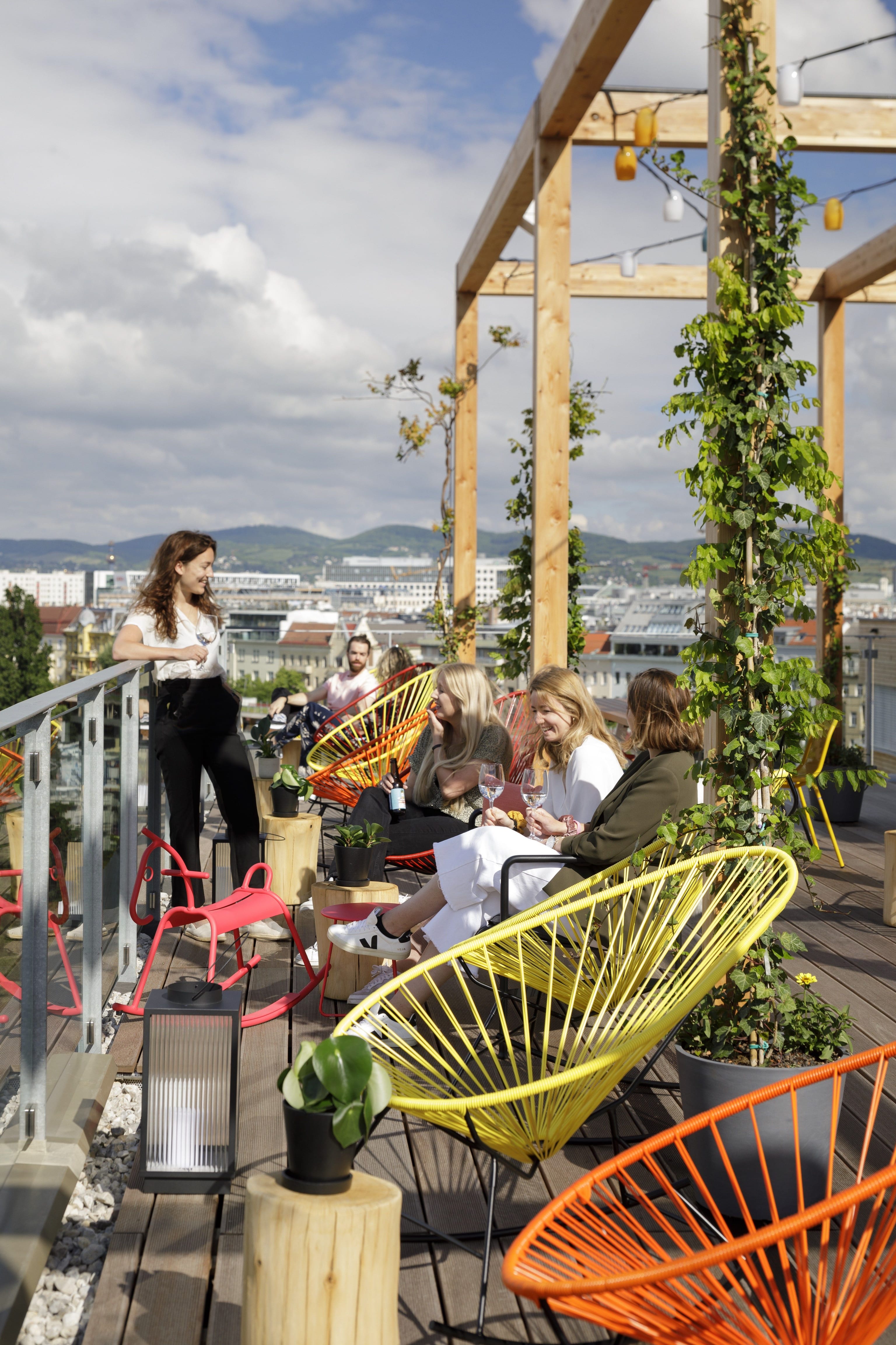 20 ZOKU Wien terrace